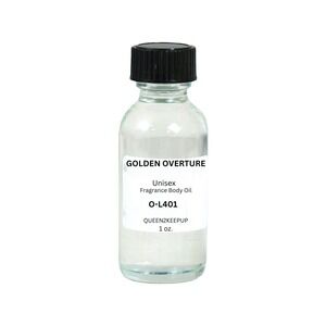 Golden Overture (Unisex) Body Oil 1 oz Fragrance All Natural Scent